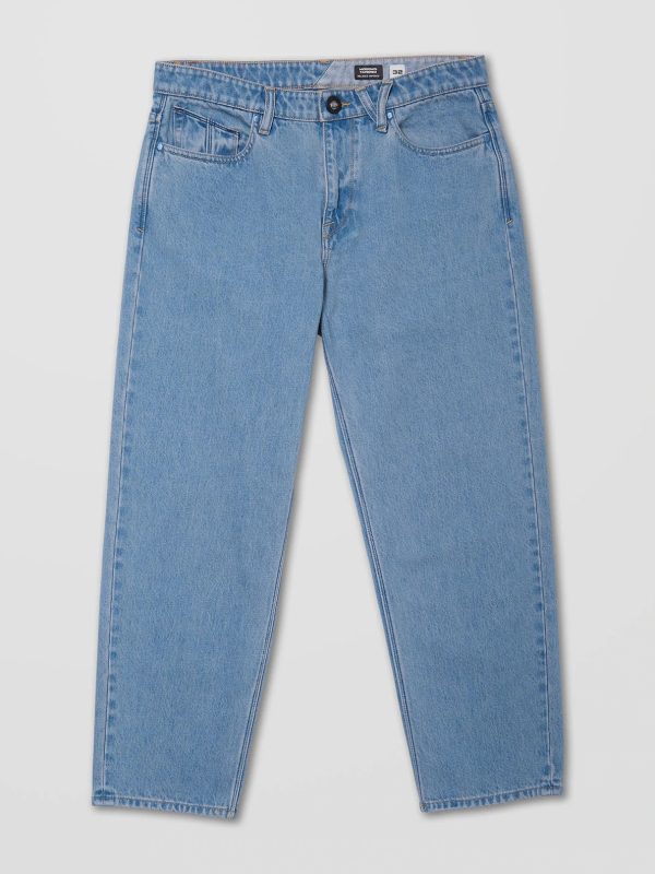 Volcom MODOWN TAPERED DENIM Baggy Jeans- BLUE Online-Schn?ppchen – Bild 5