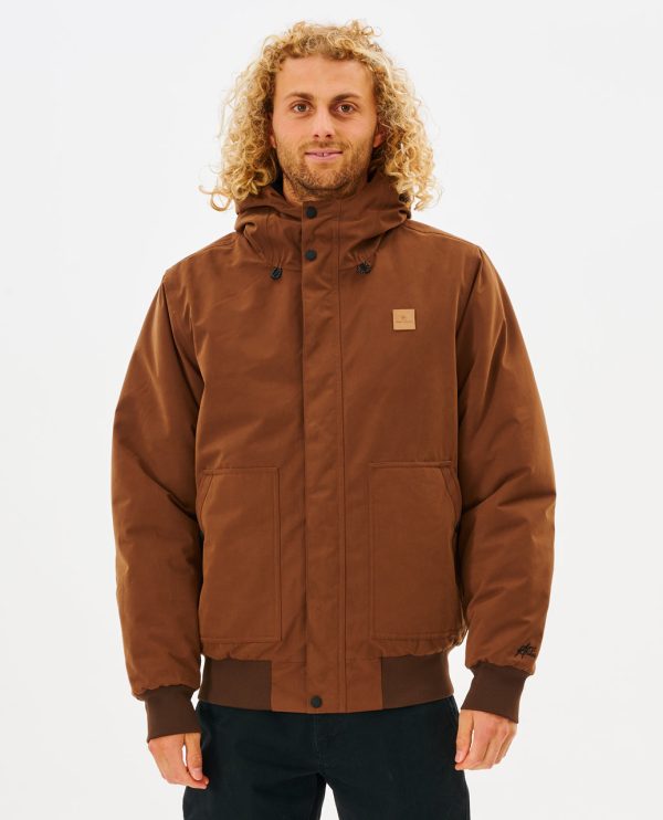 Ripcurl Anti Series One Shot Jacket - Dusted Chocolate Jetzt online