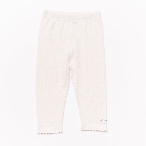 Baby Leggings    ecru    0-3m    SAMPLE Rabatt