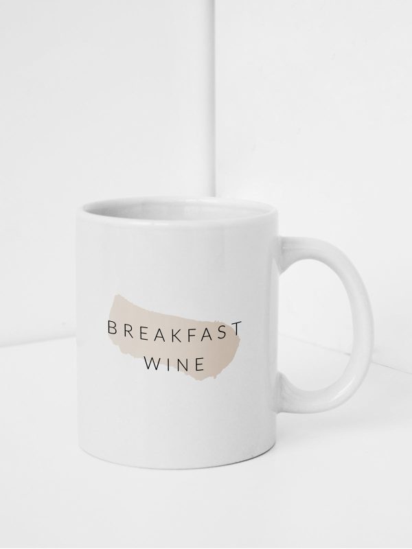 Statement Mug: Breakfast Wine Online