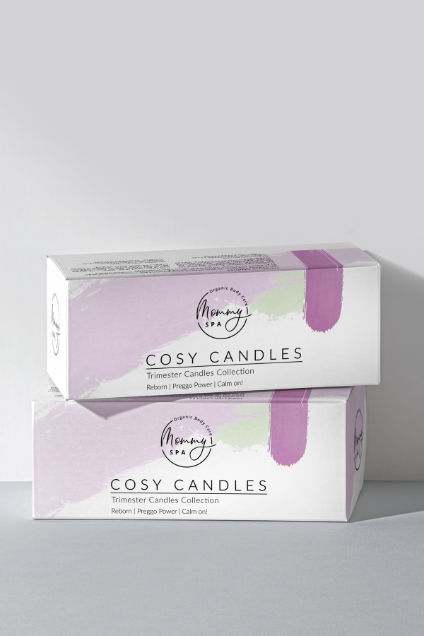 Cosy Candles - Trimester Aromakerzen Set Online-Verkauf