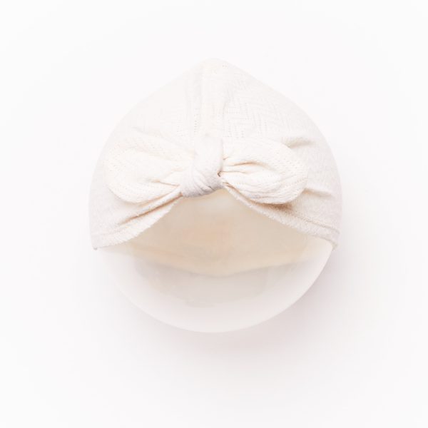 Baby Turban    ecru    SAMPLE Online-Schn?ppchen