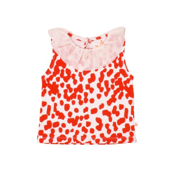 Baby Blouse    coral stains    0-3m    LAST ONE Verkauf