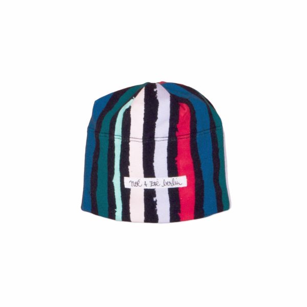 Baby Beanie    black winter stripes Online