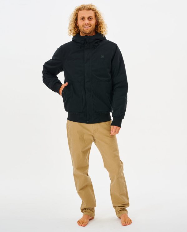Ripcurl Anti Series One Shot Jacket - Washed Black Online-Verkauf – Bild 4