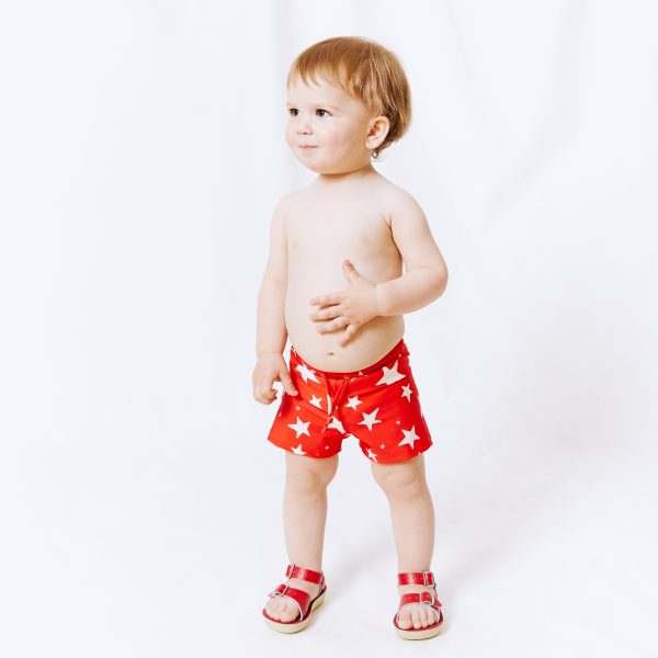 Baby Swim Short    red stars Online – Bild 2