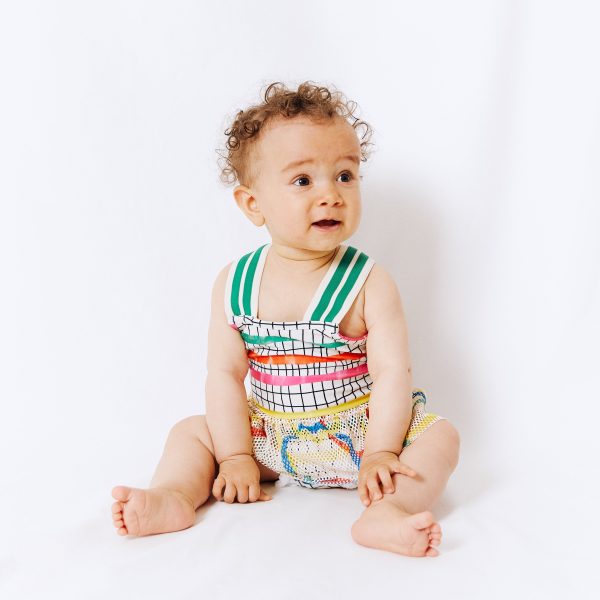 Baby Swim Suit    blue stripes Zu verkaufen – Bild 4