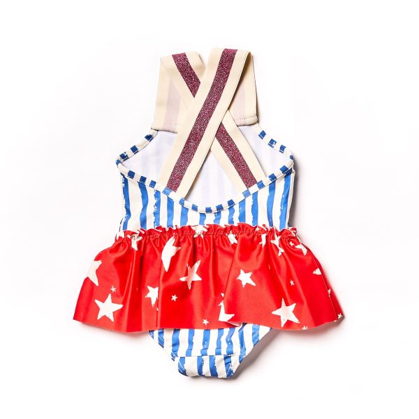 Baby Swim Suit    blue stripes Zu verkaufen – Bild 2
