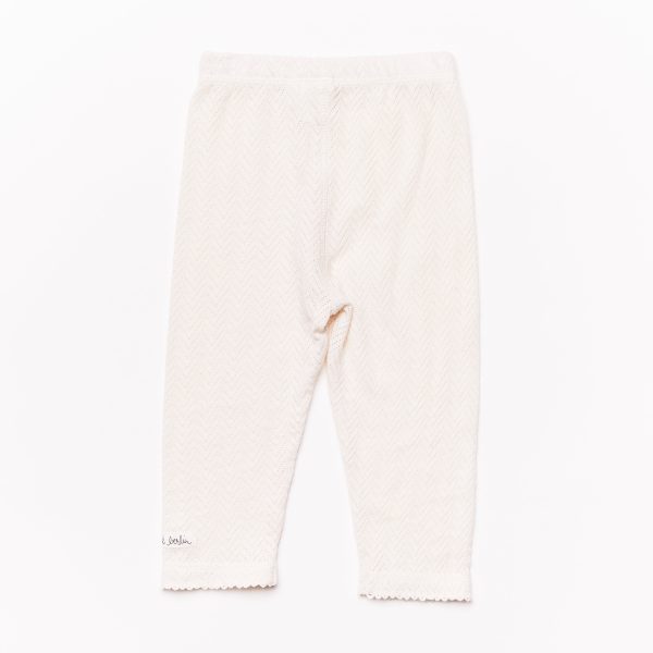 Baby Leggings    ecru    0-3m    SAMPLE Rabatt – Bild 2