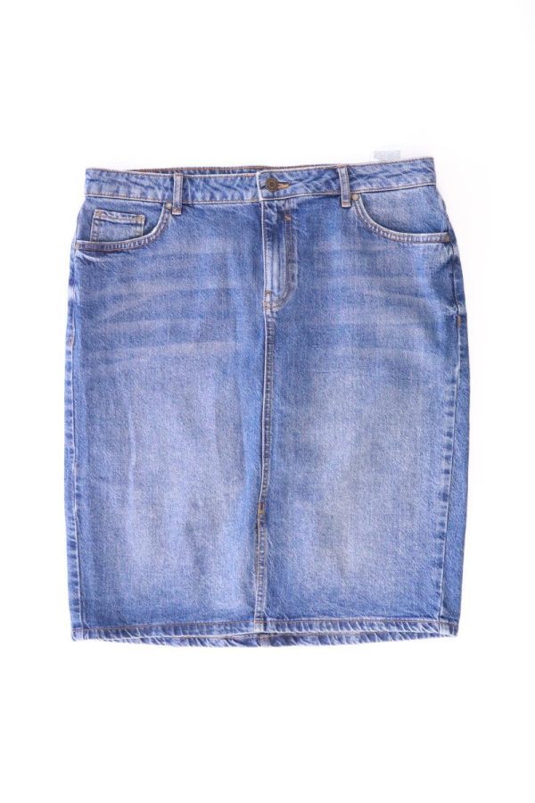 C&A Jeansrock Gr. 42 blau aus Baumwolle Online-Verkauf