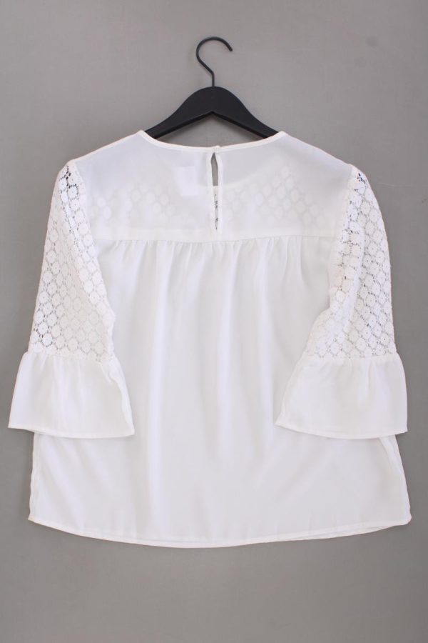 Jacqueline de Yong Classic Bluse Gr. 38 3 4 Ärmel weiß Online-Schn?ppchen – Bild 3