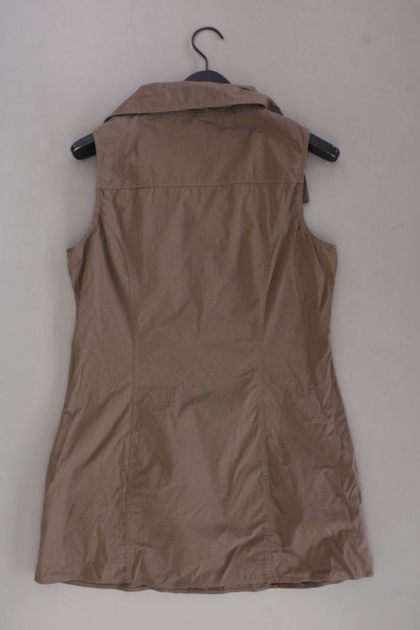 CORLEY Regular Bluse Gr. 40 olivgrün aus Baumwolle Schn?ppchen – Bild 3