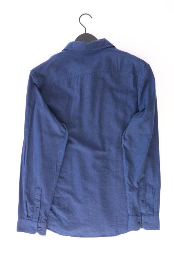 GAP Langarmhemd für Herren Gr. M blau aus Baumwolle Im Angebot – Bild 2