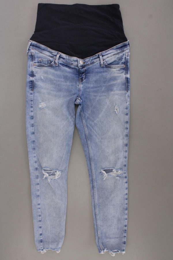 River Island Umstands Jeans Gr. 40 blau aus Baumwolle Online