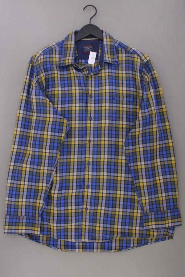 Casa Moda Karohemd für Herren Gr. XL kariert Langarm mehrfarbig Im Angebot