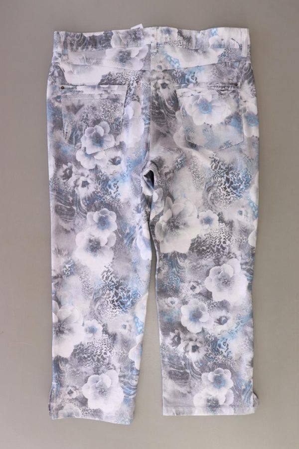 Bonita Five-Pocket-Hose Gr. 44 mit Blumenmuster neu mit Etikett grau Angebot – Bild 2