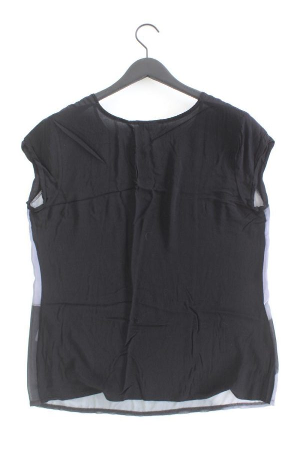 Street One Kurzarmbluse Gr. 44 mit Tierdruck schwarz aus Viskose Mode – Bild 2