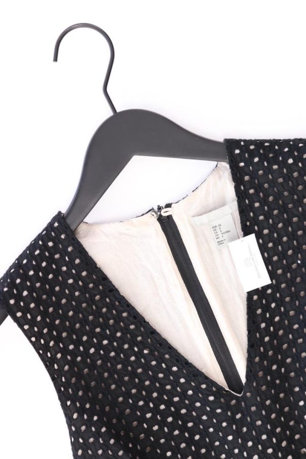 H&M Etuikleid Gr. 38 Ärmellos schwarz aus Polyester Im Angebot – Bild 3