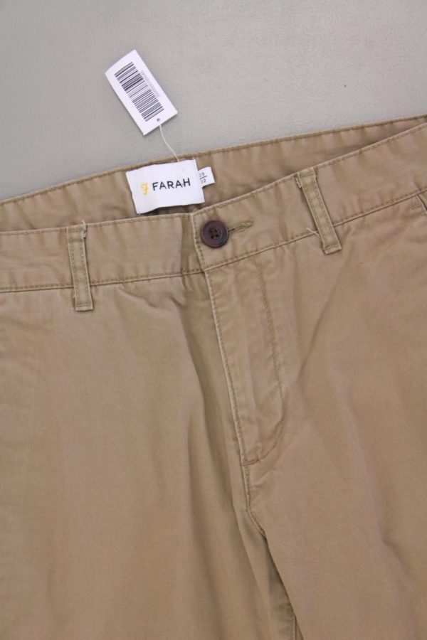 Farah Chinohose Gr. W29 L32 braun aus Baumwolle Online-Schn?ppchen – Bild 2