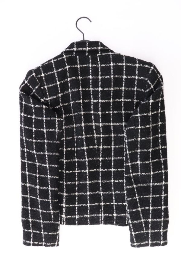 BARISAL Regular Blazer Gr. 36 Vintage schwarz aus Polyester Rabatt – Bild 2