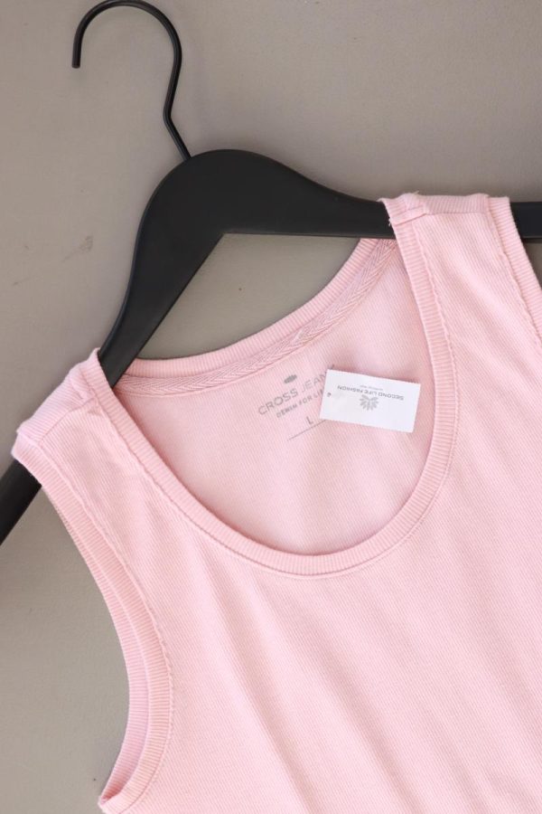 Cross Jeans Trägertop Gr. L rosa aus Baumwolle Angebot – Bild 3