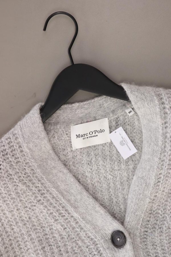Marc O Polo Strickjacke Größe XXS Gr. XS Langarm grau Jetzt online – Bild 3