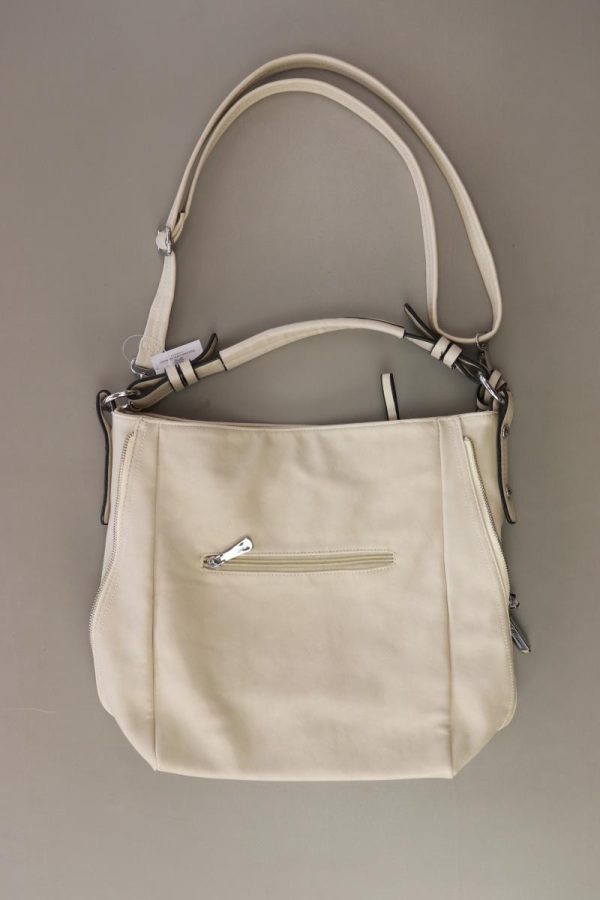 Henkeltasche creme aus Kunstleder Jetzt online – Bild 2