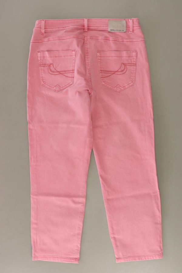 Cecil Straight Jeans Gr. W29 rosa aus Baumwolle Online – Bild 2