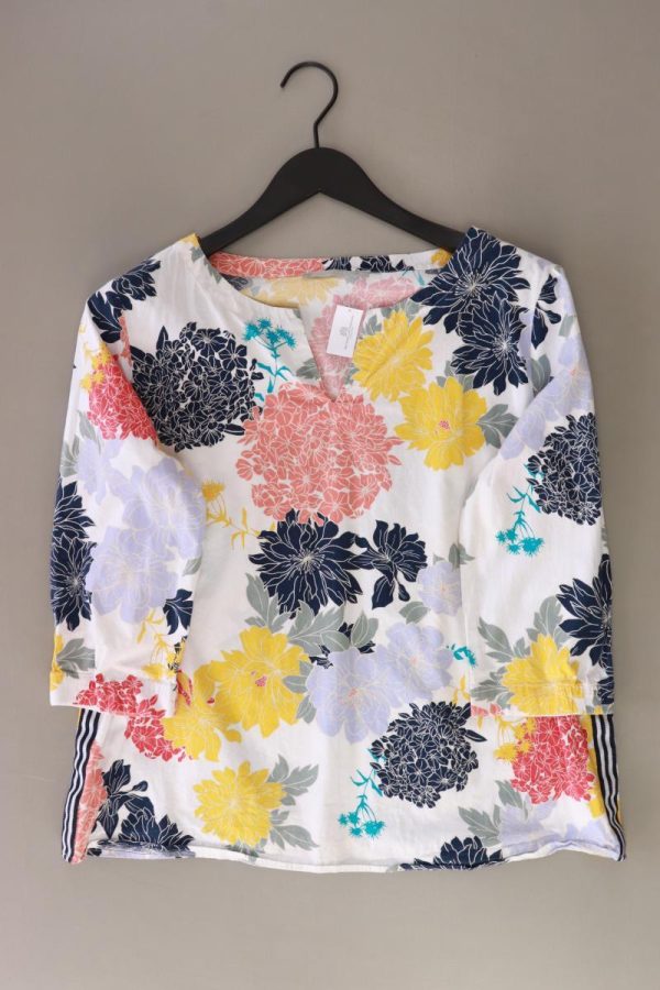 Betty & Co. Regular Bluse Gr. 40 mit Blumenmuster 3 4 Ärmel mehrfarbig Online-Schn?ppchen