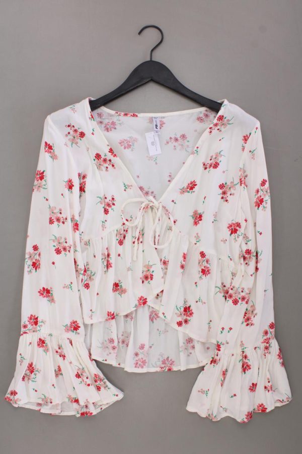 FB Sister Langarmbluse Gr. XL mit Blumenmuster creme Verkauf