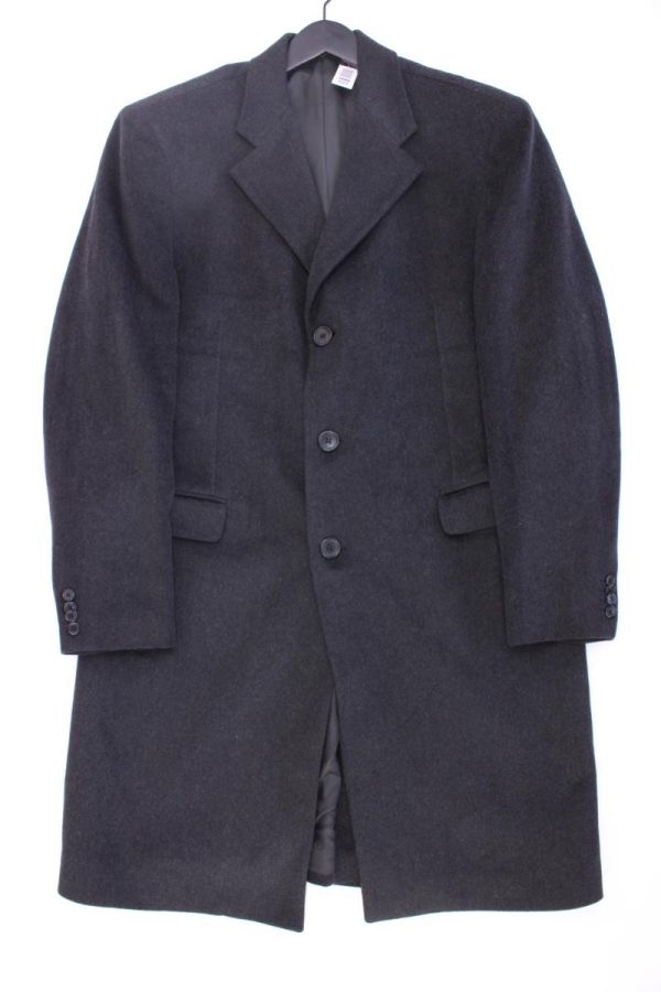 Pierre Cardin Regular Mantel für Herren Gr. 52 grau aus Kaschmir Online-Schn?ppchen