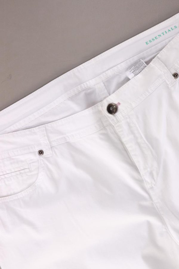 Christian Berg Five-Pocket-Hose Gr. 46 weiß aus Baumwolle Online-Verkauf – Bild 3