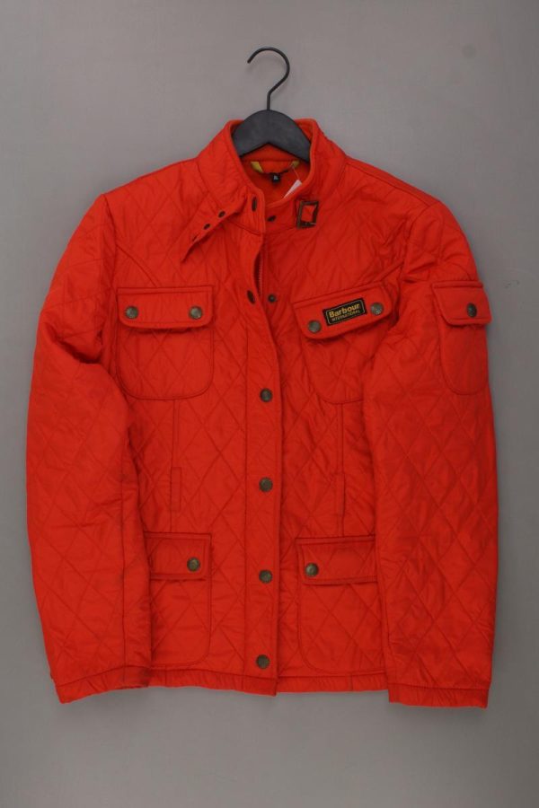 Barbour Steppjacke Gr. XL orange aus Baumwolle Mode