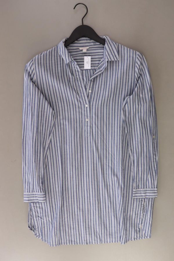 Esprit Regular Tunika Gr. 38 gestreift blau aus Baumwolle Online-Verkauf