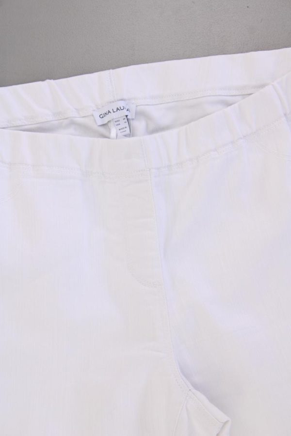 Gina Laura 3 4 Hose Gr. 44 weiß aus Baumwolle Zu verkaufen – Bild 2