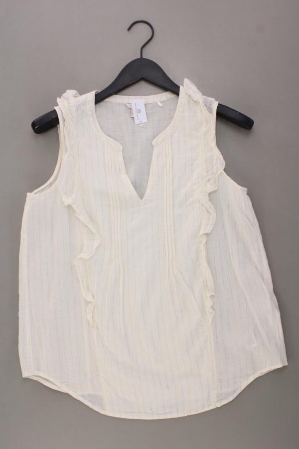 Second Hand Outfit Größe M mit Esprit Rüschenbluse in Gr. 40 und Halskette Im Angebot – Bild 5