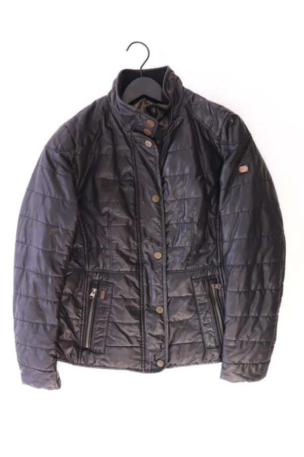 camel active Lange Jacke Gr. 38 schwarz aus Baumwolle Jetzt online