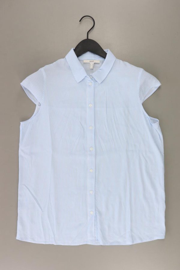Esprit Kurzarmbluse Gr. 38 gestreift blau Im Angebot