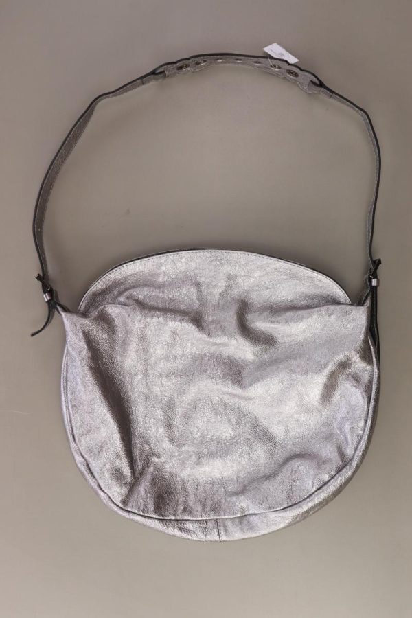 Gianni Chiarini Schultertasche silber aus Leder Online-Verkauf
