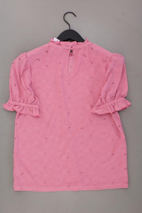 Vila T-Shirt Gr. L neuwertig Kurzarm pink aus Polyester Mode – Bild 3
