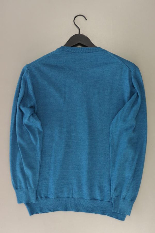 Carlo Colucci Wollpullover für Herren Gr. L türkis Online-Verkauf – Bild 3
