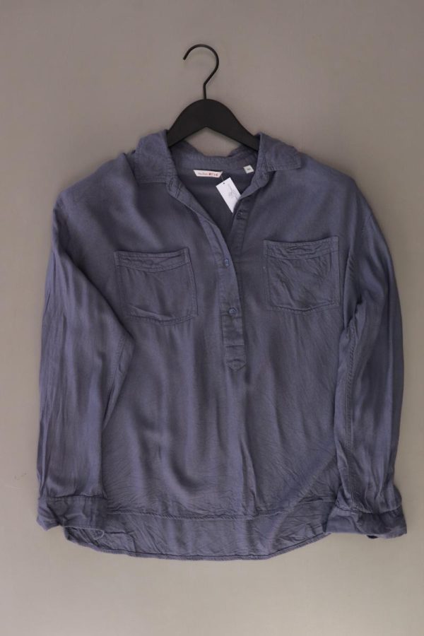 Mustang Langarmbluse Gr. 36 blau aus Viskose Angebot