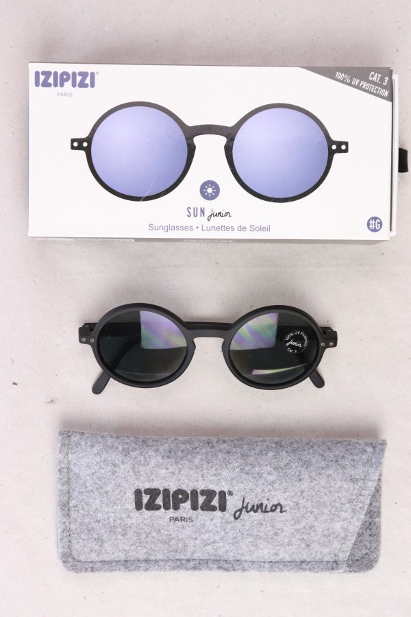 Izipizi Kinder Sonnenbrille Modell Sun Junior Black schwarz Größe Onesize neu mit Etikett Im Angebot