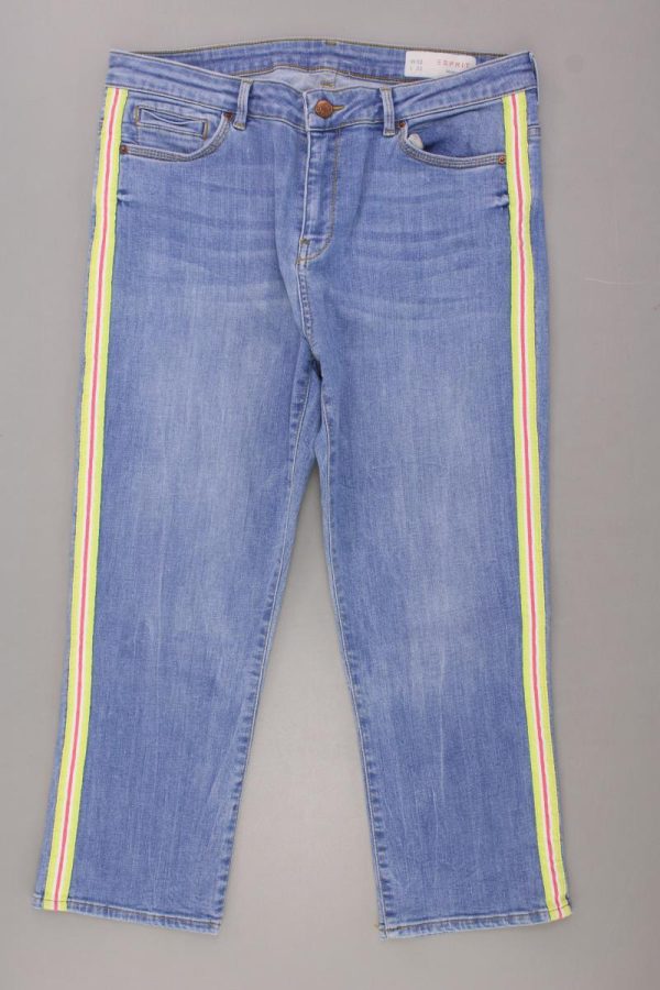 Esprit 7 8 Jeans Gr. W32 L22 blau aus Baumwolle Rabatt