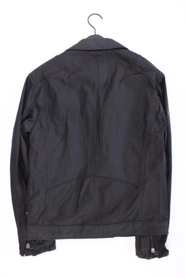 Superdry Bikerjacke für Herren Gr. M schwarz aus Baumwolle Mode – Bild 3