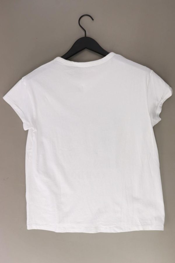 Set Printshirt Gr. S neu mit Etikett Kurzarm weiß aus Baumwolle Schn?ppchen – Bild 2