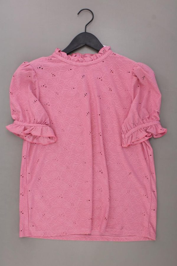 Vila T-Shirt Gr. L neuwertig Kurzarm pink aus Polyester Mode