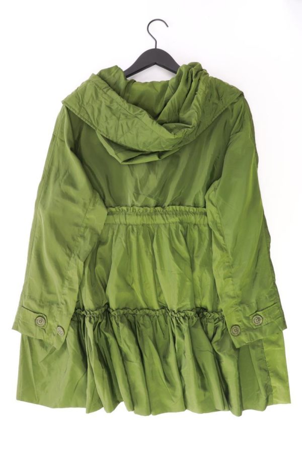 Übergangsjacke Gr. M olivgrün aus Polyester Schn?ppchen – Bild 2