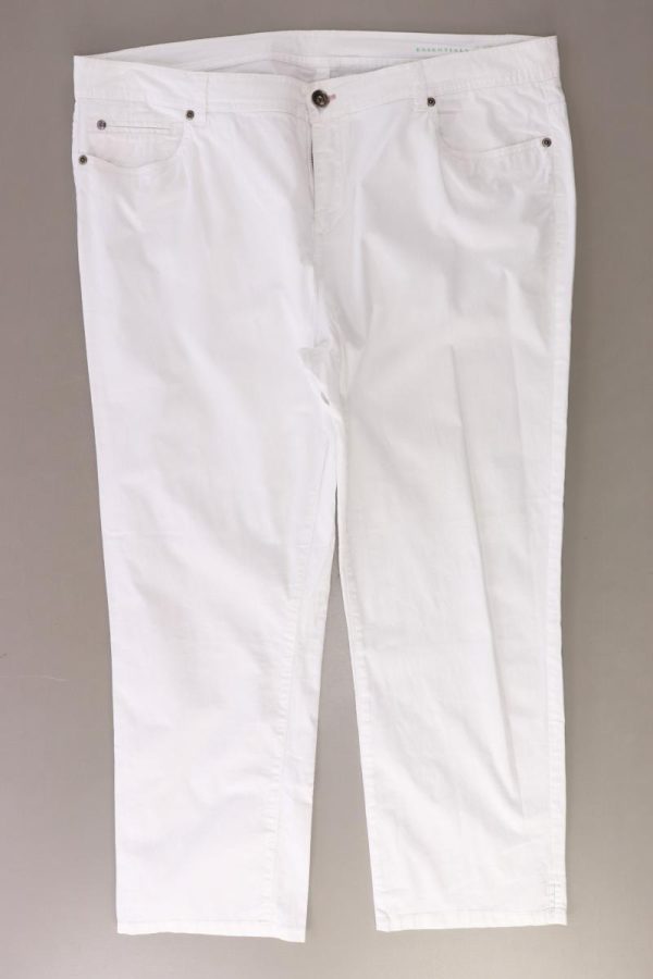 Christian Berg Five-Pocket-Hose Gr. 46 weiß aus Baumwolle Online-Verkauf