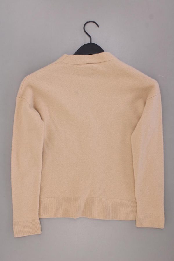 Massimo Dutti Strickjacke Gr. M Langarm braun aus Wolle Rabatt – Bild 3